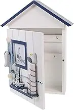 DOITOOL 1Pc Decorative Porch Key Storage Box Creative Mediterranean Style Key Organizer for Home and Stable Design for Entryway and Sundries Storage