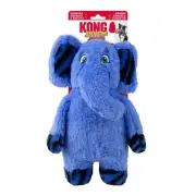 KONG Jungle Jamz Elephant Dog Toy M/L – Crinkle, Squeaker, Rattle Plush 12.5"