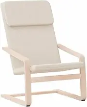 Camping Sunloungers Reclining Patio ChairsCream Fabric Relaxing Chair