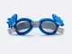 巴拉巴拉兒童泳鏡男童女童泳具防水防霧眼鏡小童矽膠一體簡約時尚