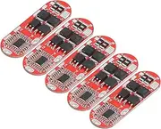 5Pcs Battery Protection Board Charging Board 3.7V 20A Charge Discharge Module for Ternary Cell, Overcharge Overcurrent Protection