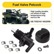 #7052161 Fit Polaris Magnum 325 330 500 Fuel Tank Valve Petcock 3 Way & Knob NUT