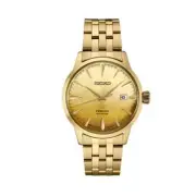 Seiko Presage SRPK46J1 Automatic Cocktail Time Gold-Tone Made in Japan Seiko