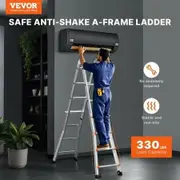 Telescoping Ladder A Frame 15 FT Extension Multi-Function for Homework