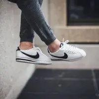 在飛比找Yahoo!奇摩拍賣優惠-南◇2022 3月 NIKE CORTEZ 白色 全白黑 阿