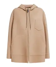 Marni Zip-Up Hooded Jacket IT40,IT42 light brown