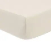 100% Natural Cotton Percale Fitted Crib Sheet for Standard Crib and Mattresse...