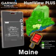 Garmin HuntView PLUS MAINE Map - MicroSD Birdseye Satellite Imagery 24K Hunt