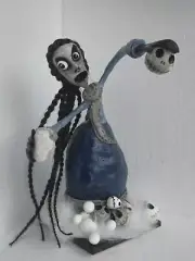 OOAK Creepy Oddity Art Doll Clay Creepy Snowball Witch Woman Creature
