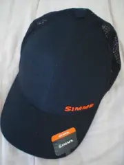 Simms “Flex” Performance Fitted Trucker Hat (Ball Cap), NWT - Black