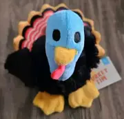 Bark Box Dog Toy TURKEY TIM Thanksgiving Plush LARGE 50+ lbs
