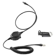 6Pin Quick Disconnect Hirose Replacement Headset PTT Cable for Harris XG-100/150
