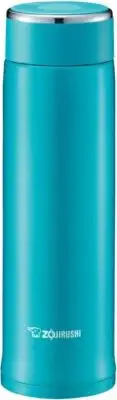 Zojirushi Stainless Mug, 12 oz, Turquoise Blue