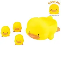 在飛比找樂天市場購物網優惠-黃色小鴨家族水中有聲玩具4入組