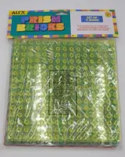 Alex Toys Prism Building Bricks Set of 4 Transparent Bases 9.5" x 9.5" NEW