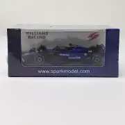 Alex Albon 2024 Williams Racing FW46 Spark 1:64 F1 Diecast