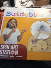 Skillmatics Buildables Spin art Station New in Box