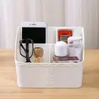 （7）Plastic Desktop Organizer Storage Box Room Desk Kitchen Organize Tool JJ
