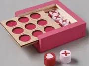 Home Depot Kid's Workshop Kit Valentine's Tic Tac Toe. With Pin, Certificate.