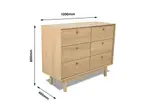 FAWKE 6 Drawer Dresser