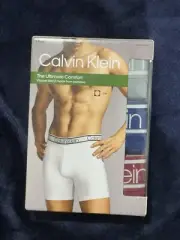 Calvin Klein Men Boxer Briefs 3-Pack The Ultimate Comfort Bamboo Soft Size M