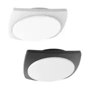 Ulan LED Exterior Wall or Ceiling Light in Dark Grey or White CLA Lighting - PL-ULAN1, PL-ULAN2