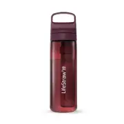 LifeStraw Go 2.0 Water Filter Bottle, Merlot Me Away, 650 ml Capacity