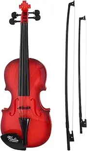 SUPVOX Children's Violin Toy Simulation Instrument for Music Learning Portable Vintage Decor for Homes and Schools
