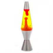 Silver/Red/Yellow Diamond Motion Lamp