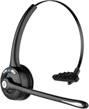 Over Head Mic Headset Business Car Driver Bluetooth Wireless Headphones