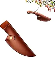 Knife Sheath Professional Leather Knife Holster Knife Cover ortable Leather Sheath for Outdoor Activity