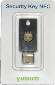 Yubico Security Key NFC-Basic Compatibility -MFA, USB-A or NFC FIDO Certified