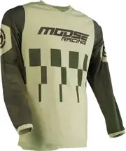 Moose Offroad Qualifier S25, jersey , color: Light Green/Green , size: S
