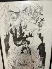 Original Art 11*17 Batman Barry Kitson And James Pascoe Inked