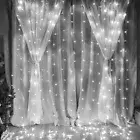 (Zhengbai)Curtain Light String Light Decoration LED String Light 100LED 8 JY