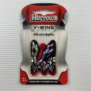 Harrows V-Wing Set Of 3 Flights For Darts - Harrows Dart Technology England NEW