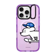 iPhone 16 Pro Impact Ring Stand Case MagSafe Compatible Skater JOHN (Standard)