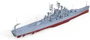 LFC700570S 1/700 Military Model US Navy Newport News Heavy Cruiser Full Hull
