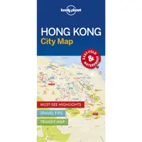 在飛比找蝦皮商城優惠-Hong Kong City Map 1/Lonely Pl