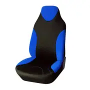 Car Seat Cover Polyester Fabric Front High Back Bucket Seat Cushion Protector (for: Renault)