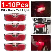 Waterproof LED MTB Bike Rack Tail Light Bicycle Rear Seat Reflective Taillight