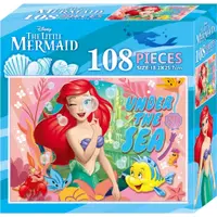 在飛比找蝦皮商城優惠-Disney 迪士尼 - 小美人魚 108片盒裝拼圖(C)_