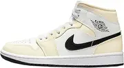 [Nike] Air Jordan 1 Mid Coconut Milk Women BQ6472-121 (BQ6472-121, Numeric_11)