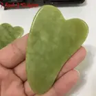 Natural Jade Guasha Scrapping Plate Gua Sha Massager Face Meridian Scrap,yo