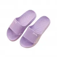 在飛比找鞋全家福線上購物優惠-FUNPLUS+ 淡雅帥氣室外拖鞋 紫 1201055 女鞋