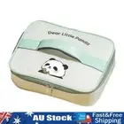 _ Stainless Steel Portable Food Container Microwave Safe Useful 2/4/5 Grids Pand