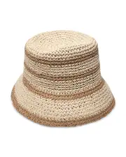 Physician Endorsed Victoria Straw Bucket Hat