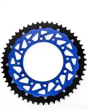 Sprocket for YA&MAHA WR250X 2008-2015 YZ250 1999-2018 Motorcycle 50T-52T Rear Chain Sprocket(Blue,52T)