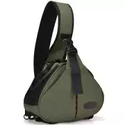 Camera Bag Sling Backpack Camera Case Waterproof with Rain Cover Tripod