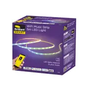 Brilliant Smart 5mtr WiFi Music LED Strip Light